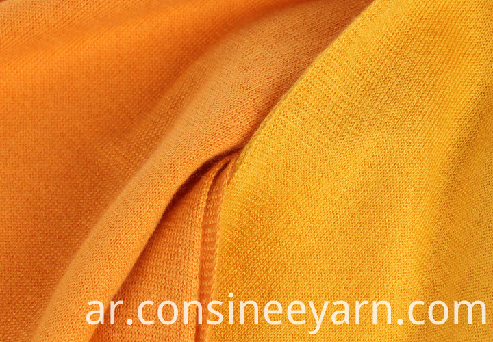 يتوهم الكشمير غزل الحرير والصوف fancy cashmere wool silk yarn
